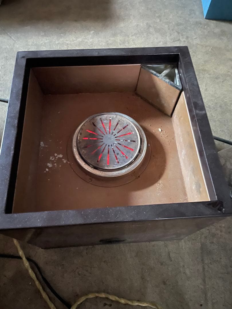 Toshiba 火鉢 木製　電気火鉢　東芝　TOSHIBA 動作確認済