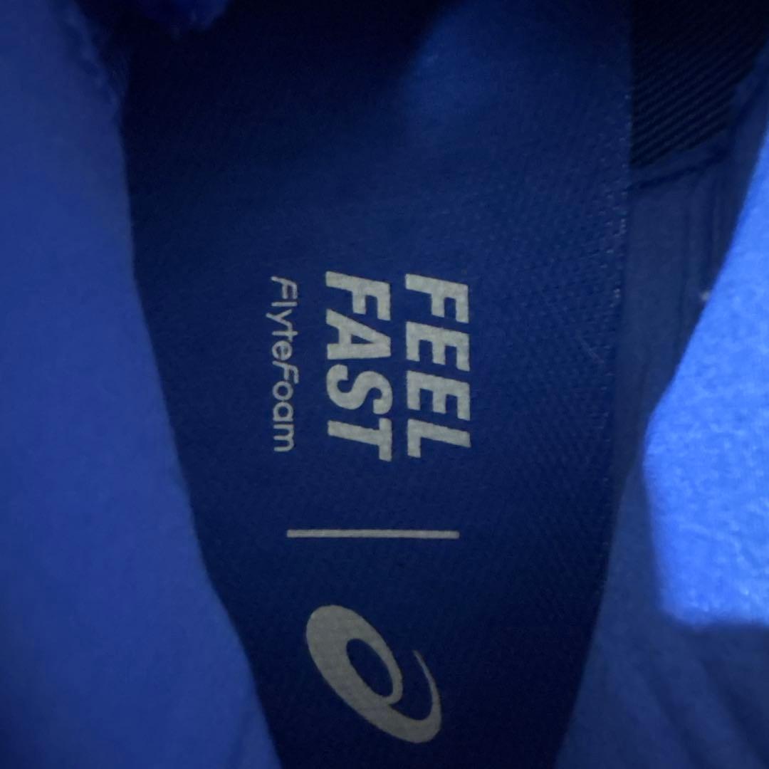 ASICS 屋内シューズ ブルー ハイカット 28cm バレーボール