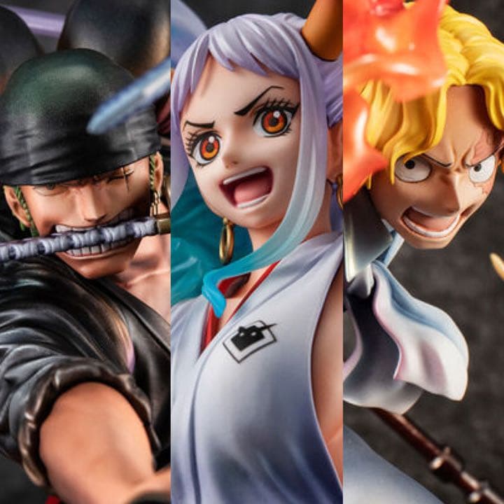 【3種類】POP ワンピース フィギュア ヤマト ゾロ サボ 3点セット販売