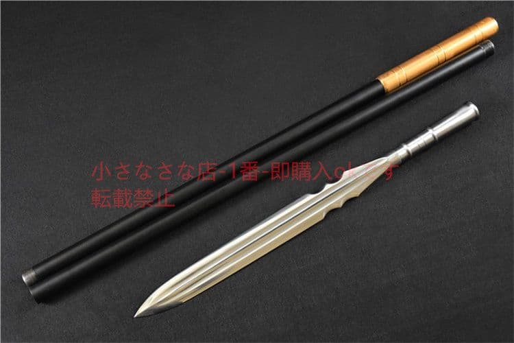 ブラック竜胆亮銀銃金  古兵器 武具 刀装具 日本刀 模造刀