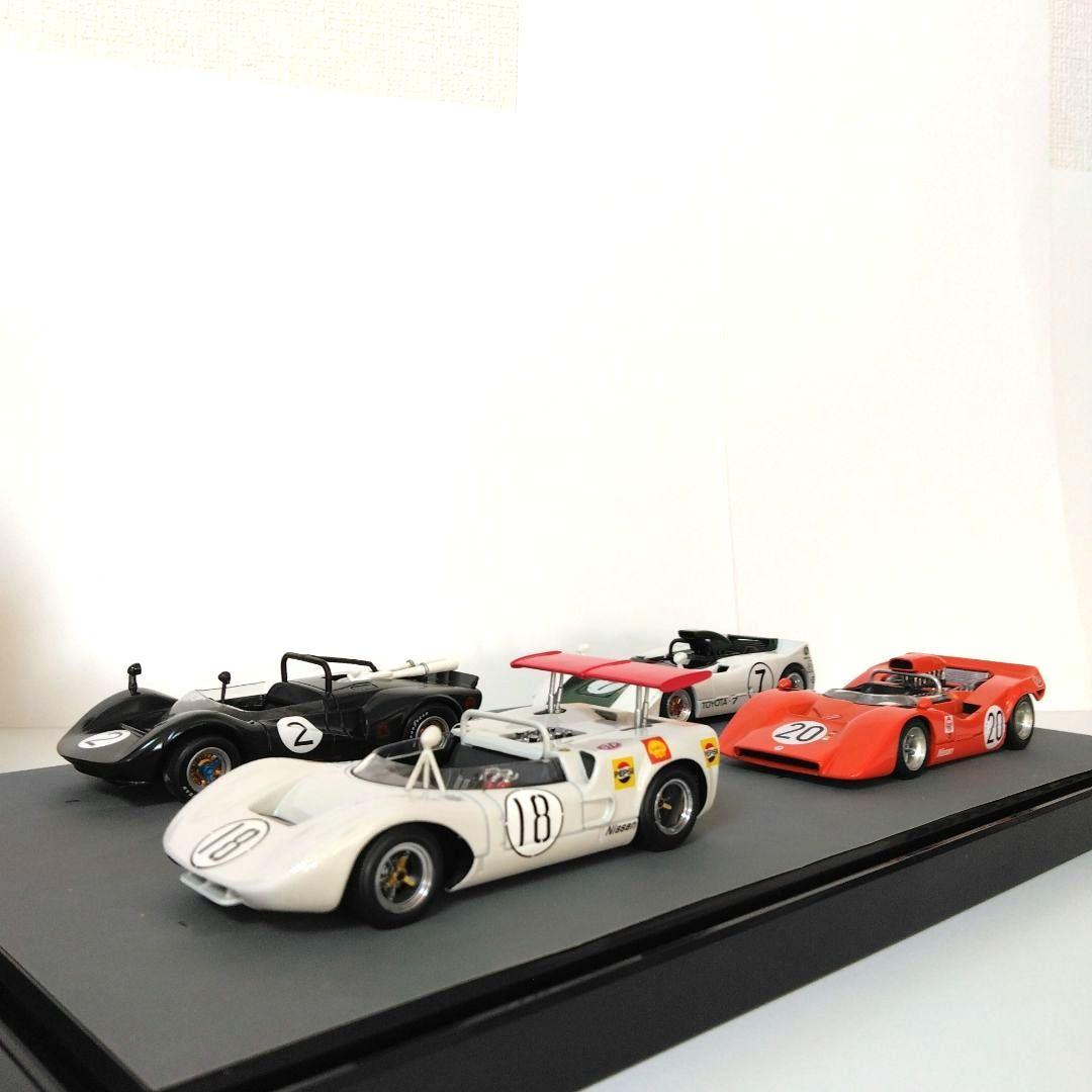 EBBRO トヨタ 7 68,69　日産R381R382 ミニカーセット1/43