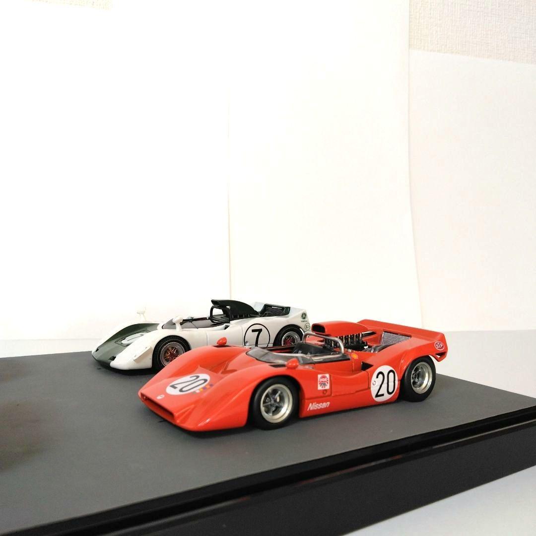 EBBRO トヨタ 7 68,69　日産R381R382 ミニカーセット1/43
