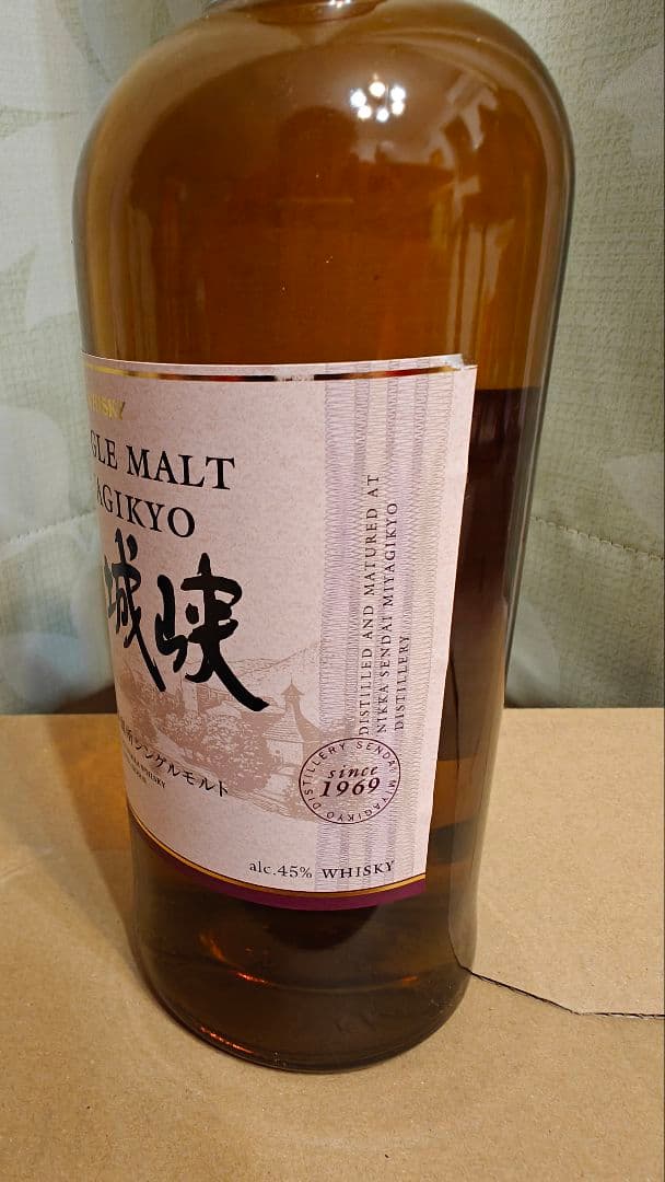 ウイスキー NIKKA SINGLE MALT MIYAGIKYO 700ml 45%