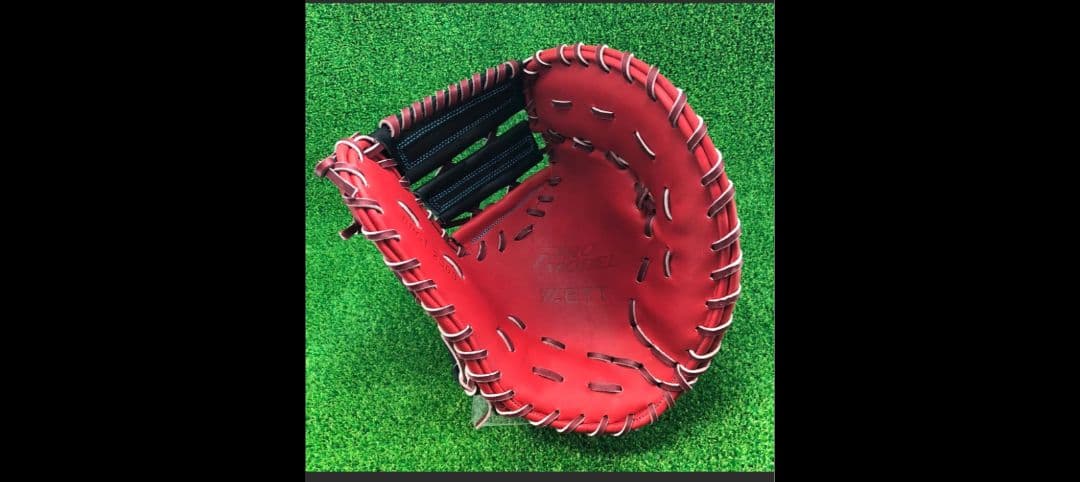オーダーグラブ！ZETT 硬式グローブ 赤黒