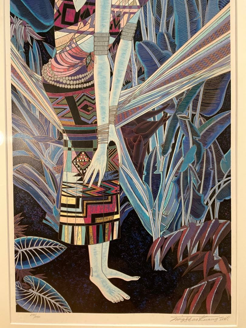 ティンシャオカン(丁紹光)「希望の光」シルクスクリーン　直筆サイン・作品証明書有