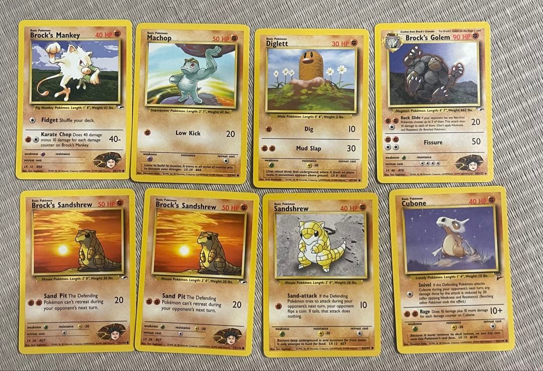 ポケモンカード初版英語版旧裏