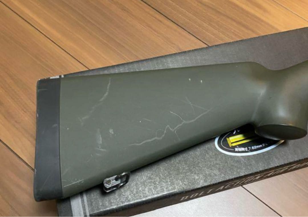 東京マルイVSR-10 Gspec O.D.カラーマガジンスリング　スコープ付き