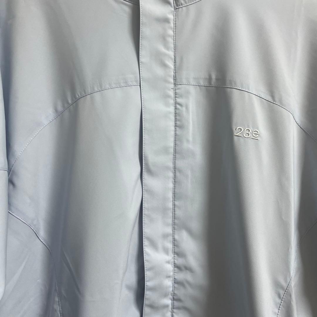新品　23区　スポーツ　レディース　ウインドブレーカー　ゴルフ　水色　2号　M