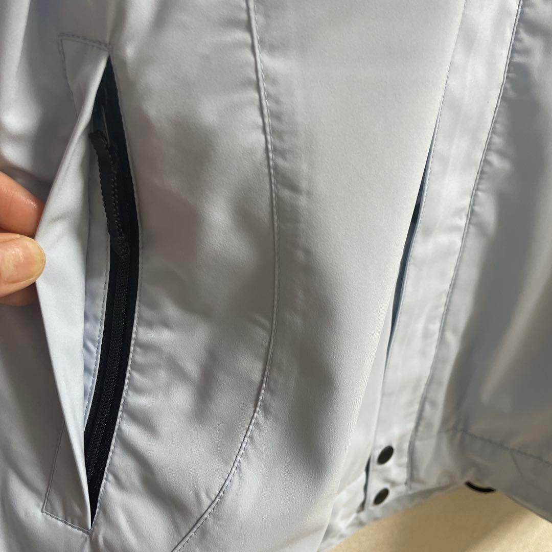 新品　23区　スポーツ　レディース　ウインドブレーカー　ゴルフ　水色　2号　M