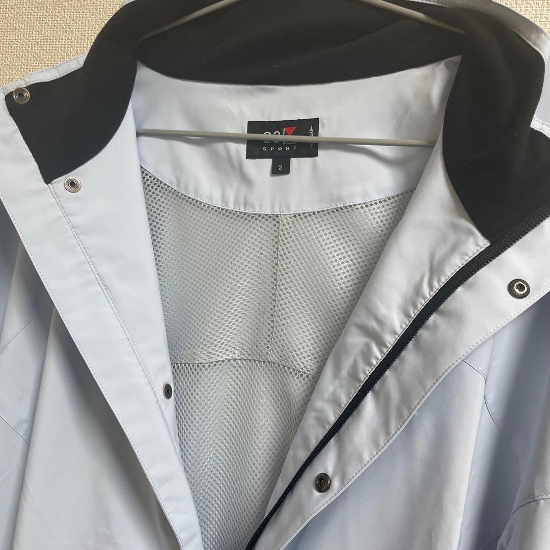 新品　23区　スポーツ　レディース　ウインドブレーカー　ゴルフ　水色　2号　M