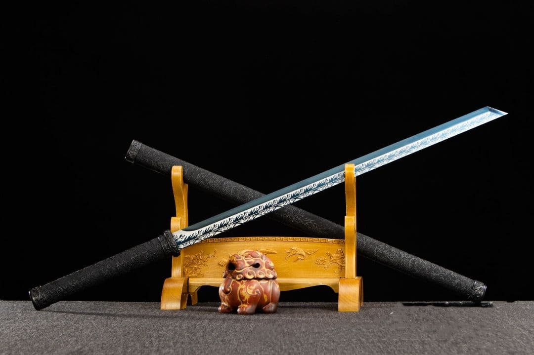 ライトニング唐横刀-高性能マンガン鋼  武具  日本刀 唐剣 模擬刀  居合刀