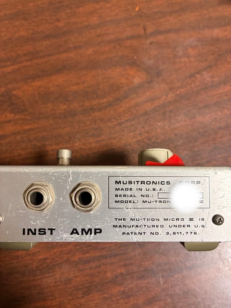 ギター MU-TRON MICRO V envelope filter