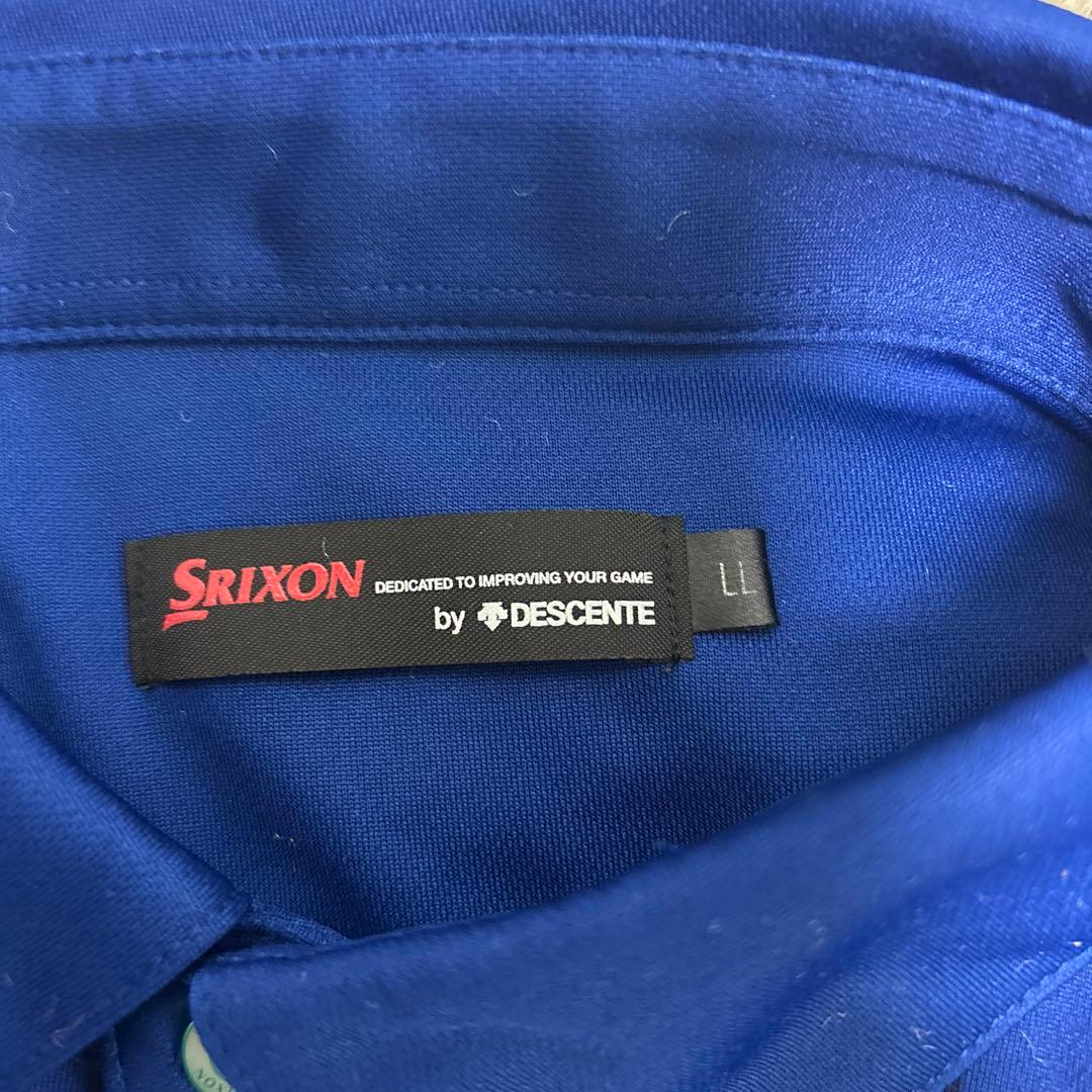 【美品】SRIXON by DESCENTE 半袖ポロシャツ 2枚セット LL