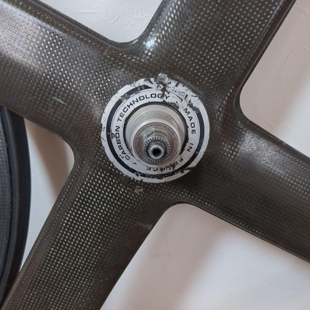 カーボンホイール バトンホイール　年式不明　補修あり