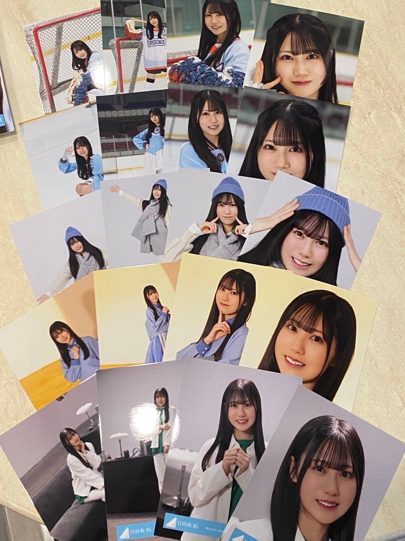 鶴崎仁香 日向坂46 クリフハンガー クレッシェンド 君と生きる 生写真 コンプ