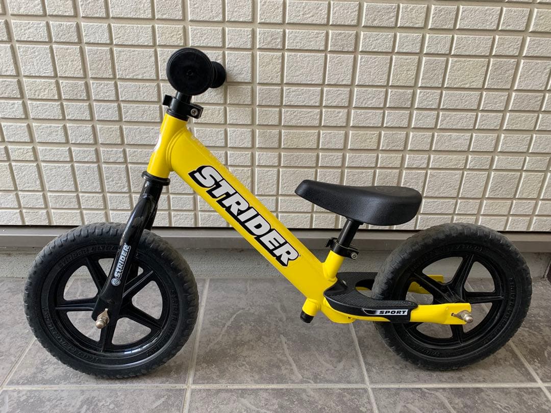 【STRIDER SPORT】イエロー　バランスバイク