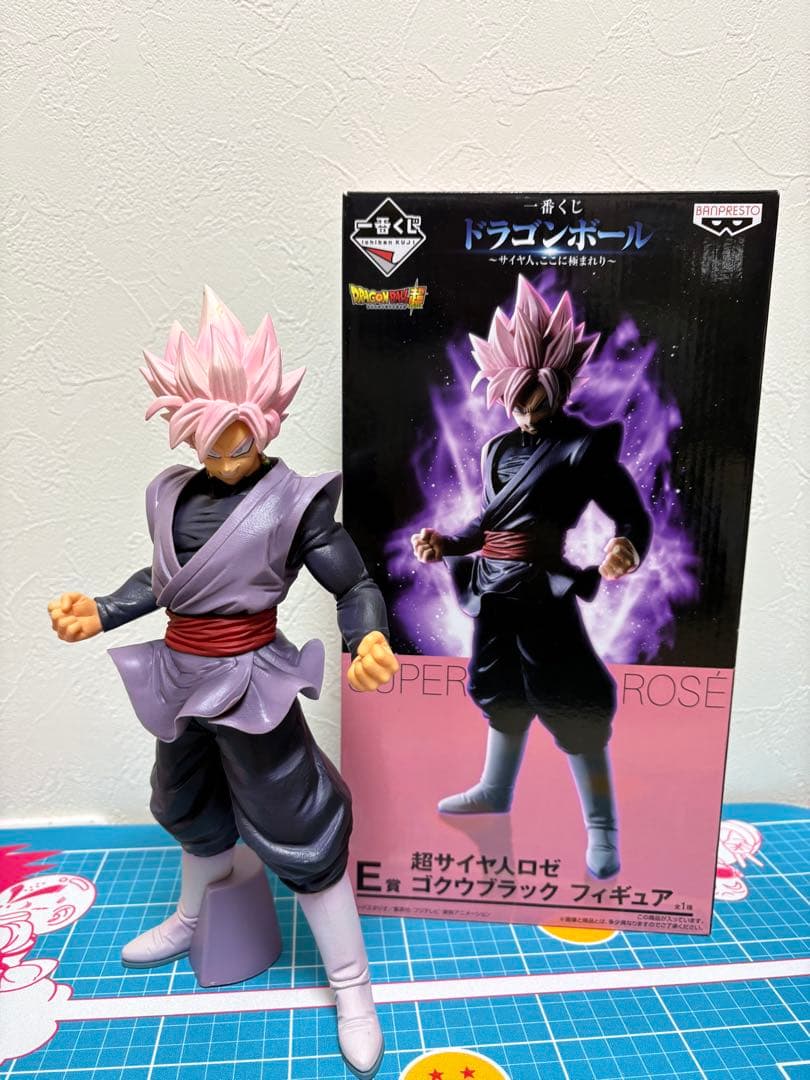 一番くじ　ドラゴンボール　サイヤ人ここに極まれり　E賞　超サイヤ人ロゼ