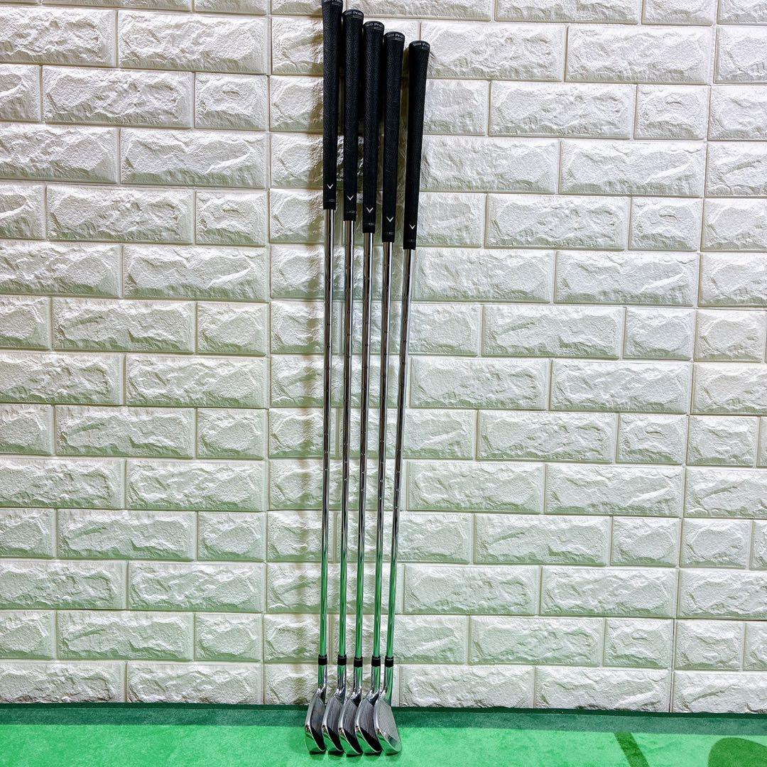 Callaway パラダイム アイアンセット 5本 N.S.PRO ZEIOS7