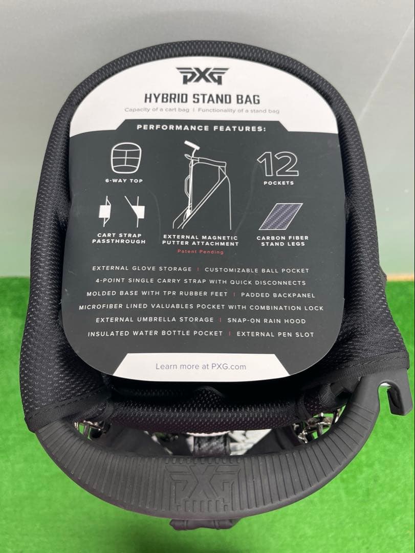 PXG ダークネススカルカモ ハイブリッドスタンドバッグ 限定版