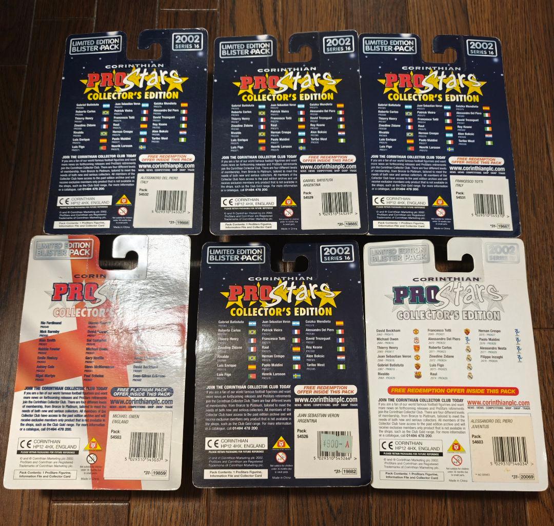 2002コリンシアン　プロスターズ　まとめ売り