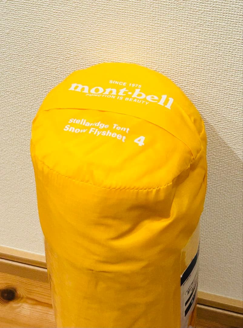 ☆新品未使用☆モンベル ステラリッジ4 厳冬期用スノーフライ タープ