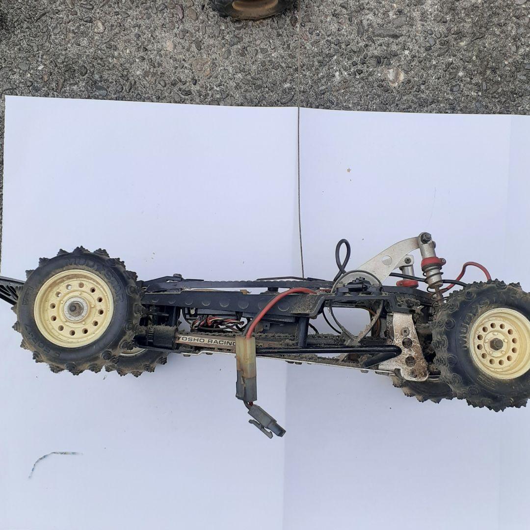 京商RC、4WD当時品、車名は、分かりません。ジャンク品