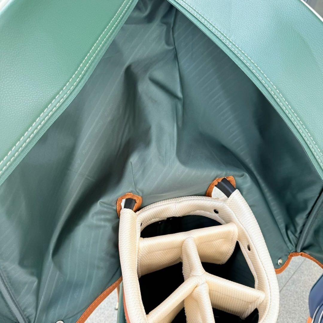 Malbon マルボンゴルフ キャディバッグ ボールバッグ スタンド式 グリーン