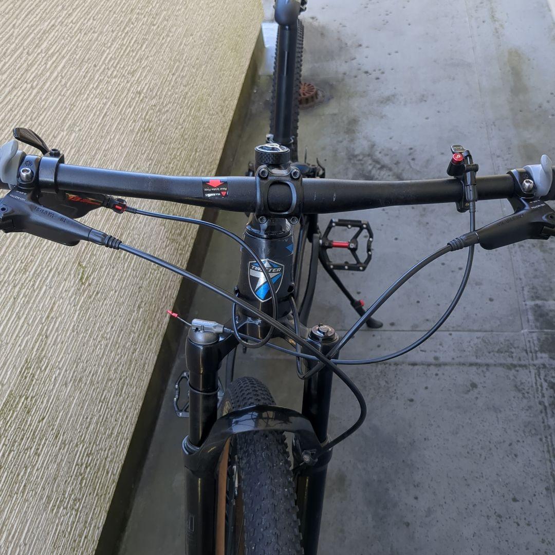 TWITTER マウンテンバイク　走行少ない　手渡し希望