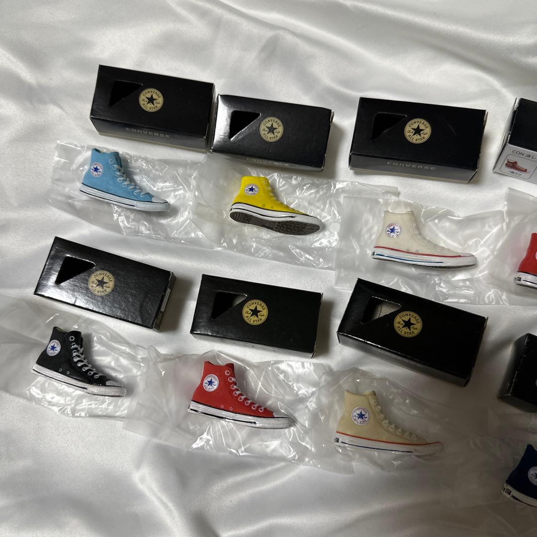 希少　コンバース　靴　消しゴム　12種　コンプリート　新品　ディスプレイ