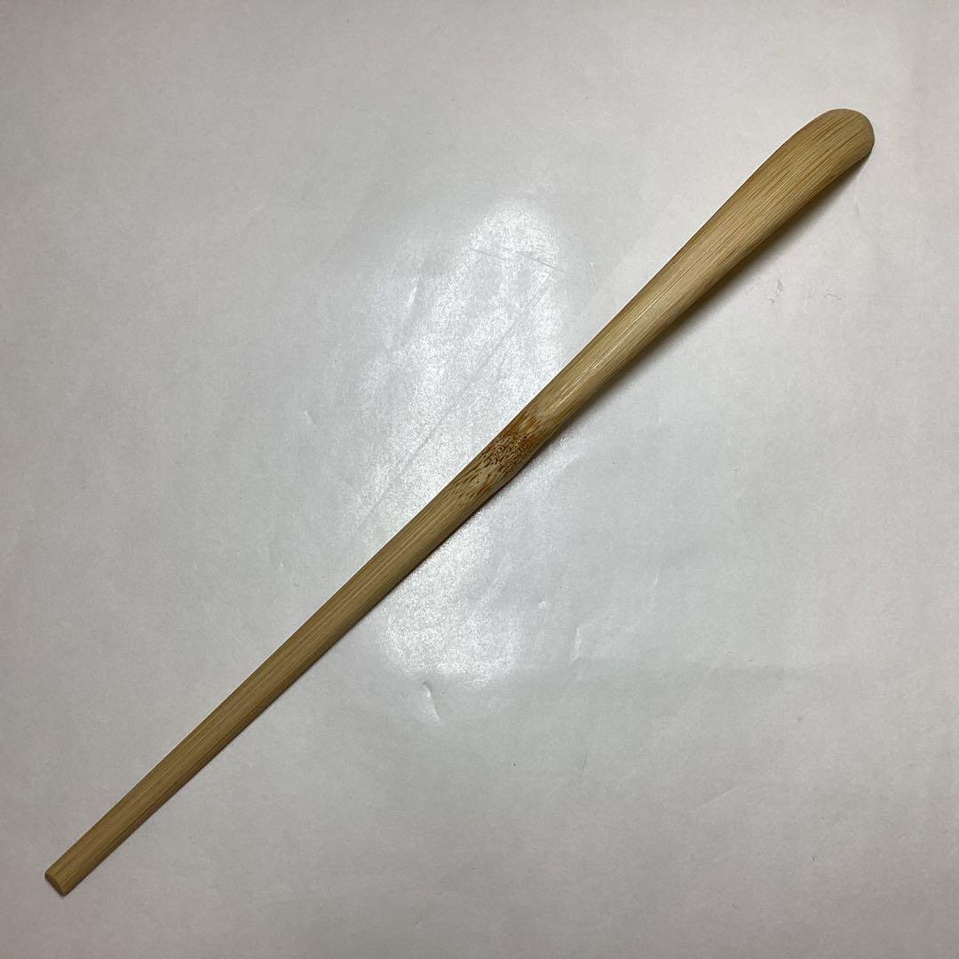 茶杓 笛の音 萬拙 木箱入 茶道具 古物品