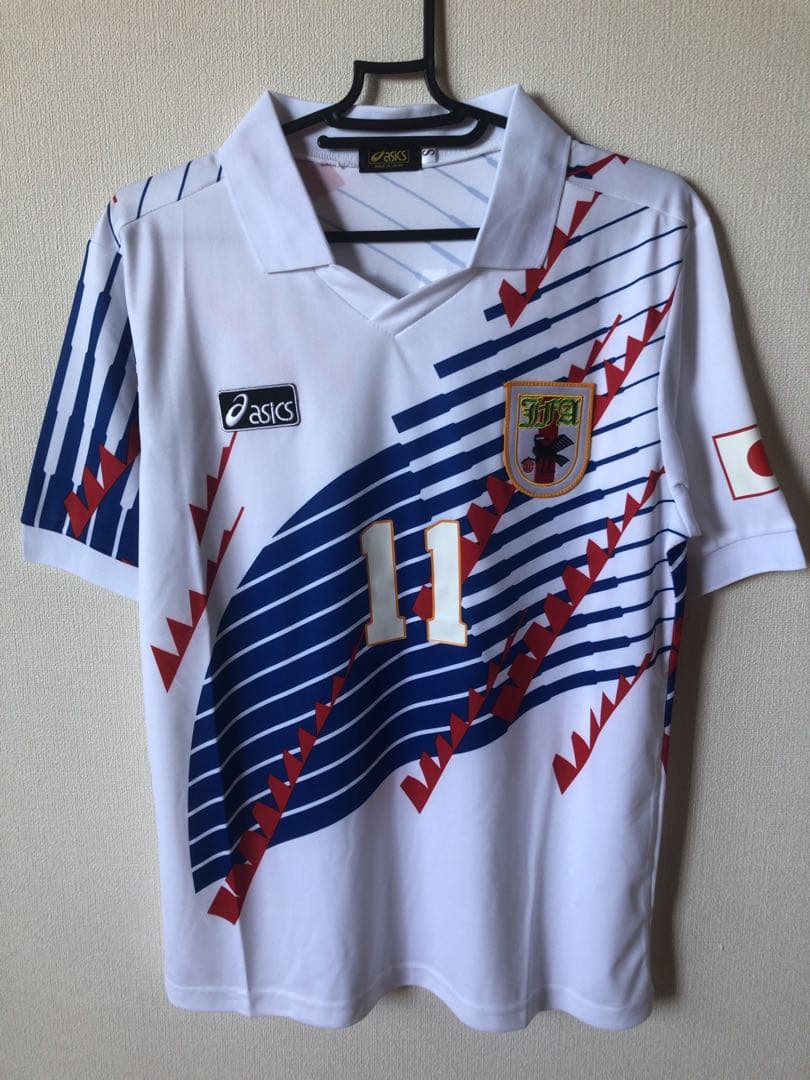 三浦知良　日本代表　ユニフォーム　サッカー