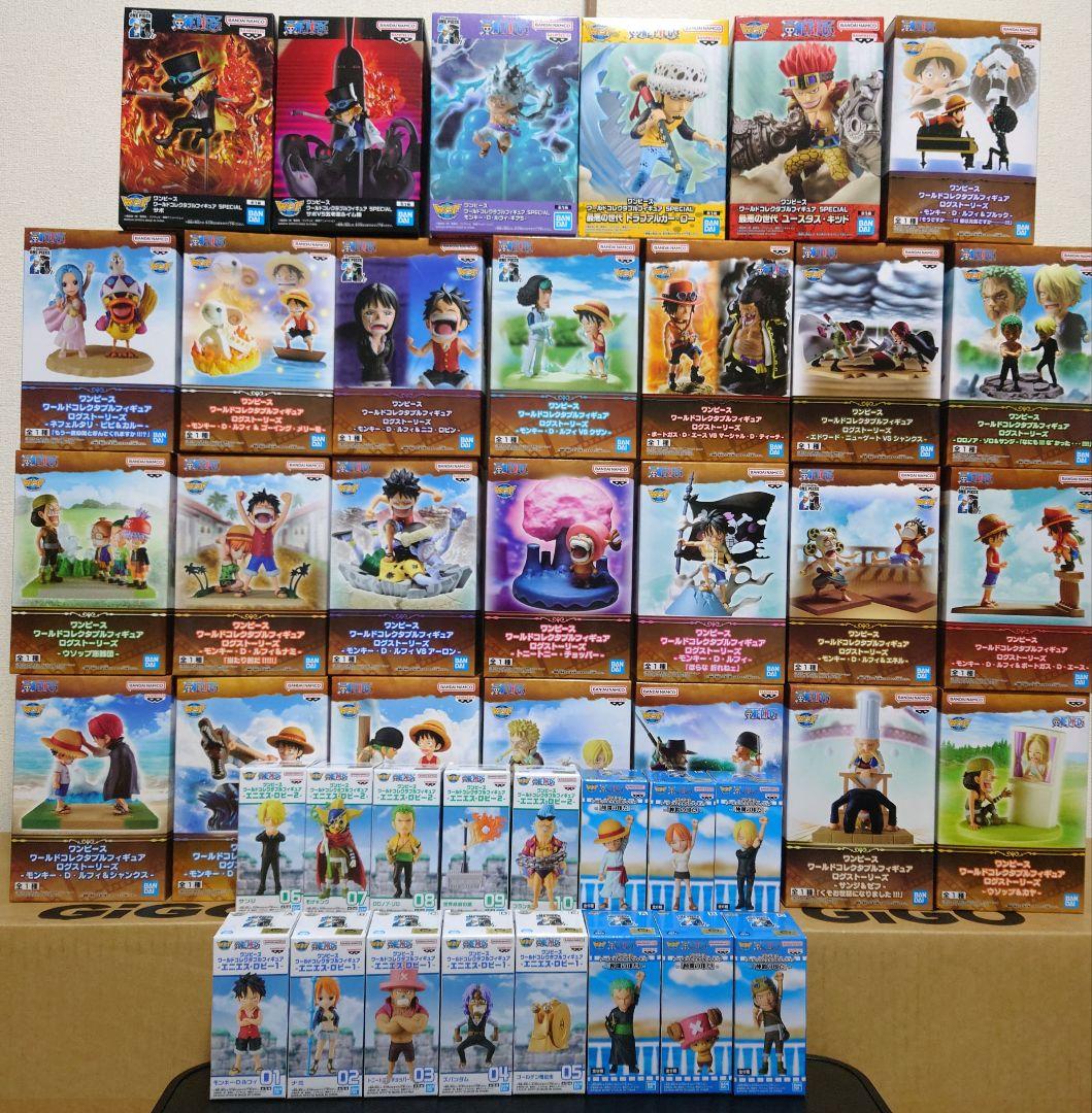 ワンピース　ワーコレ　ログストーリーズ他　計43体セット