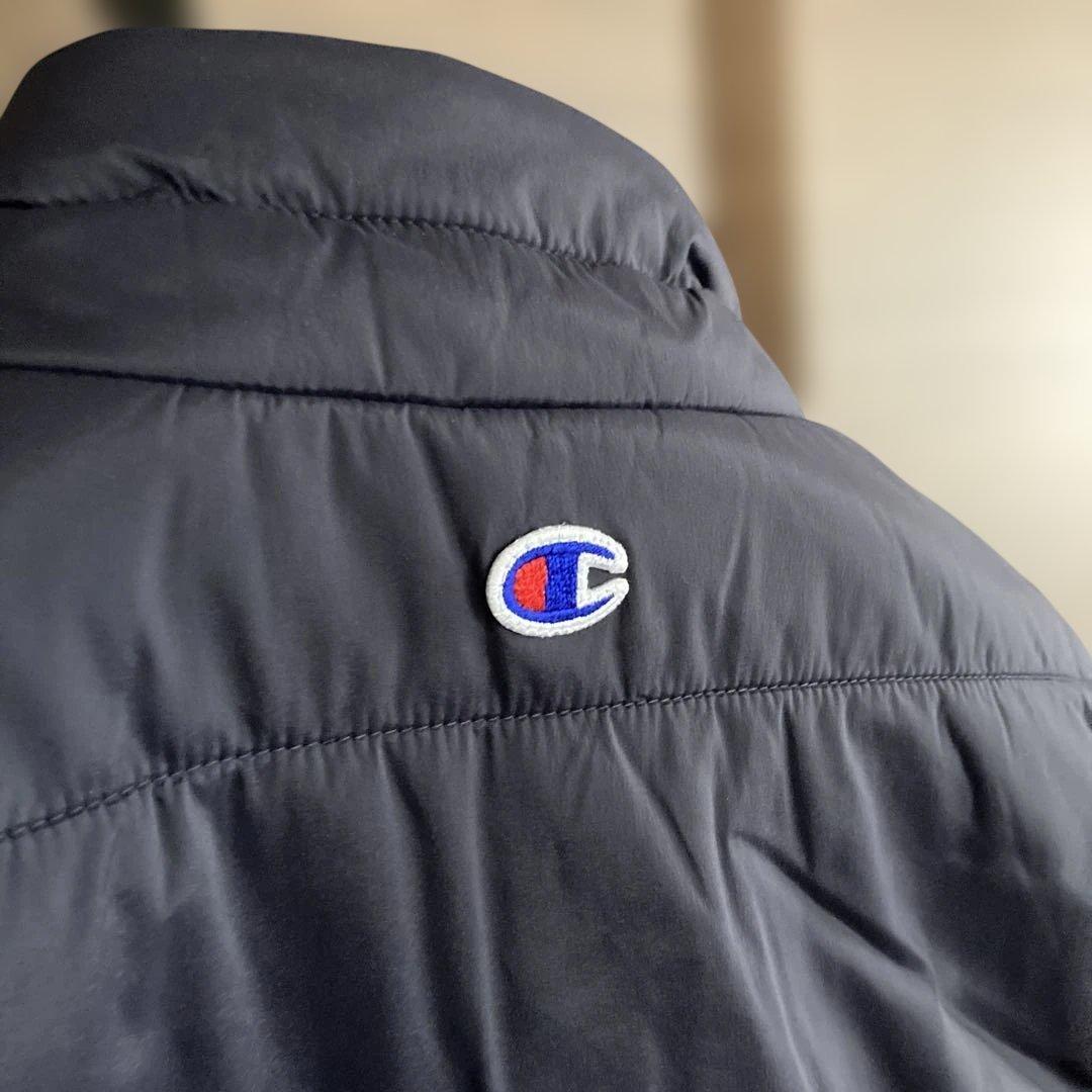 【新品】Championメンズゴルフベスト ダウンベスト ネイビー ロゴMサイズ