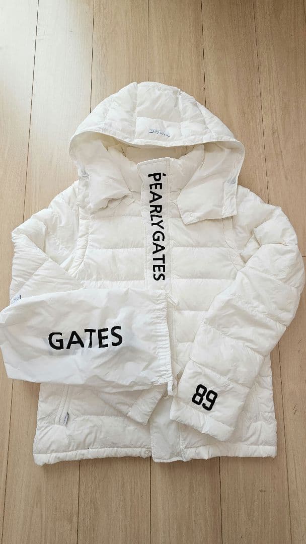 【美品】パーリーゲイツ 2WAYダウンジャケット （M）