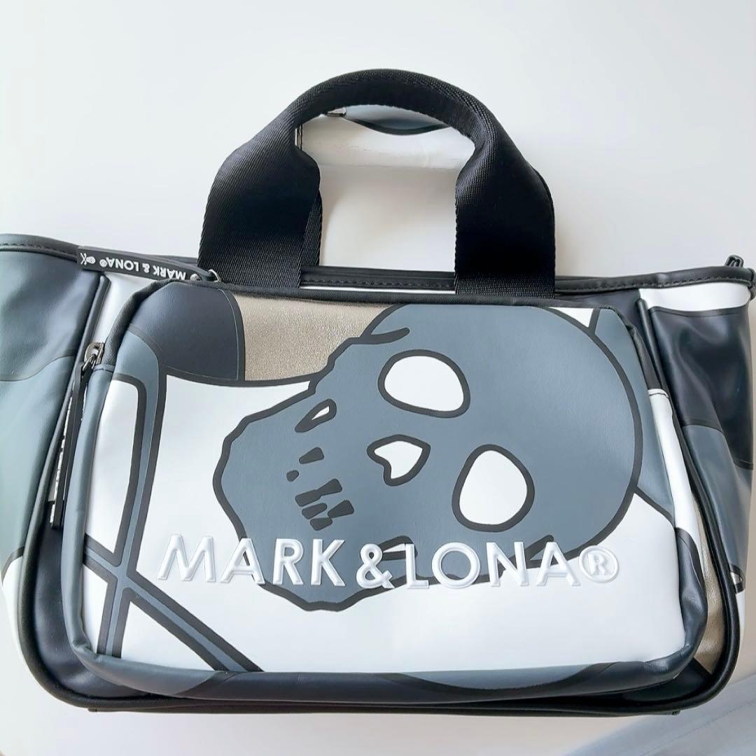 マークアンドロナ MILO Cart Bag カートバッグ スカル グレー