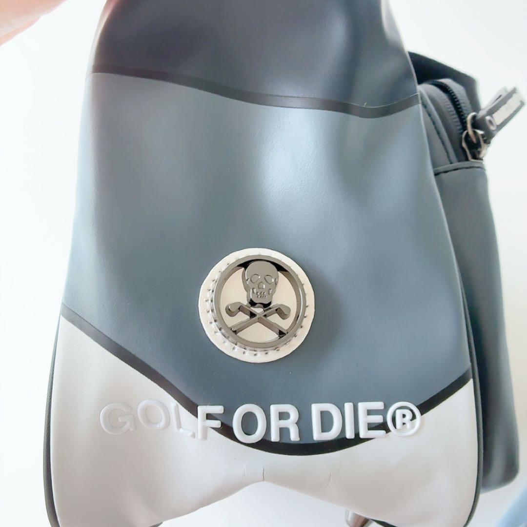 マークアンドロナ MILO Cart Bag カートバッグ スカル グレー