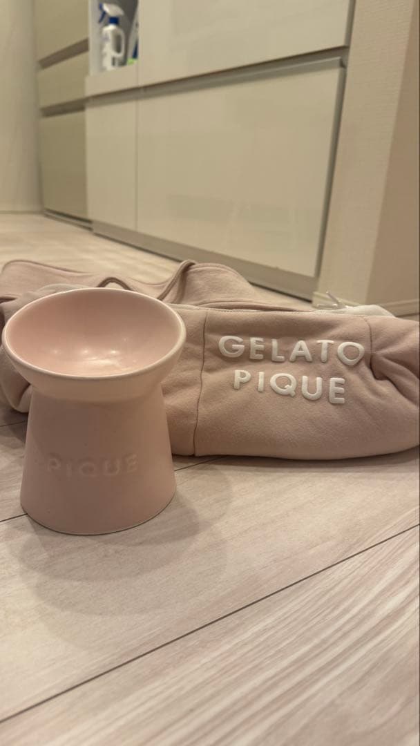 GELATO PIQUE ピンクキャリーバッグセット