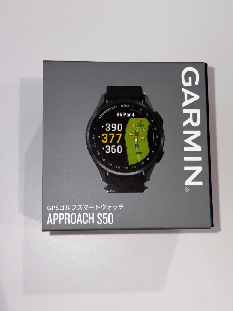 GARMIN APPROACH S50 GPSゴルフスマートウォッチ