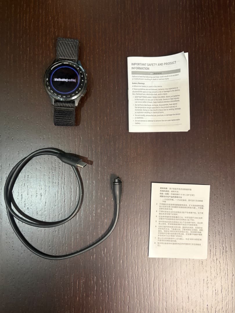 GARMIN APPROACH S50 GPSゴルフスマートウォッチ