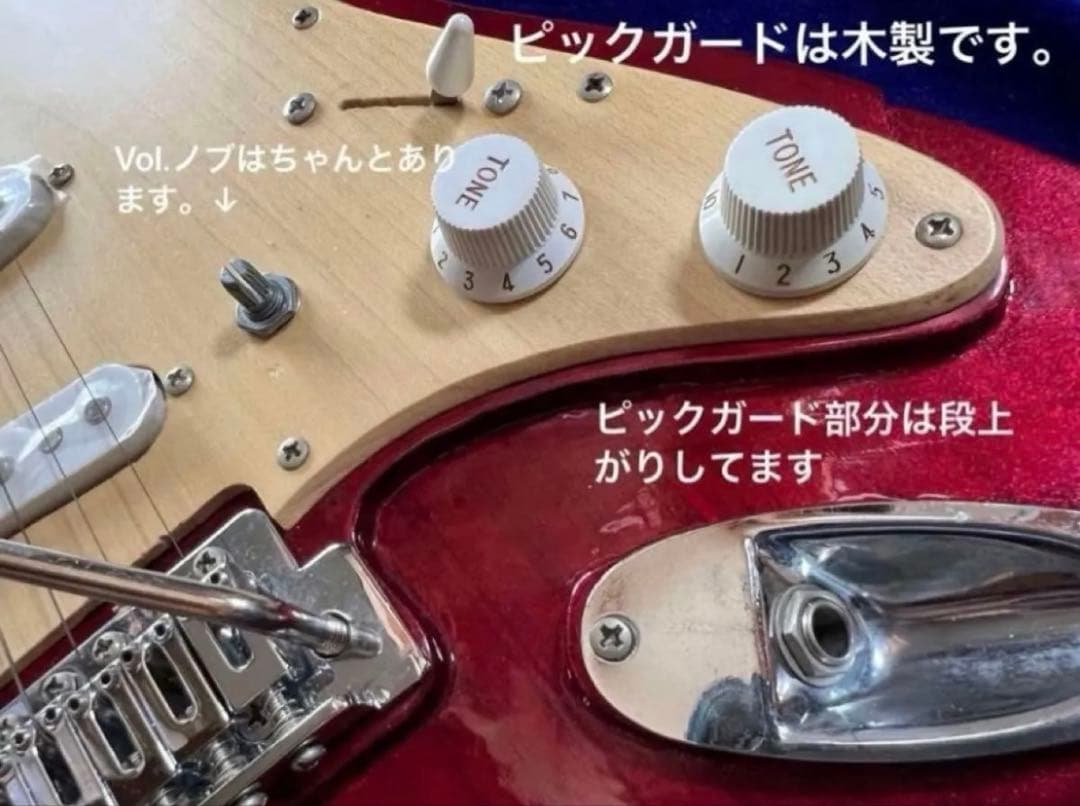 【ノーブランド】龍のストラトキャスター