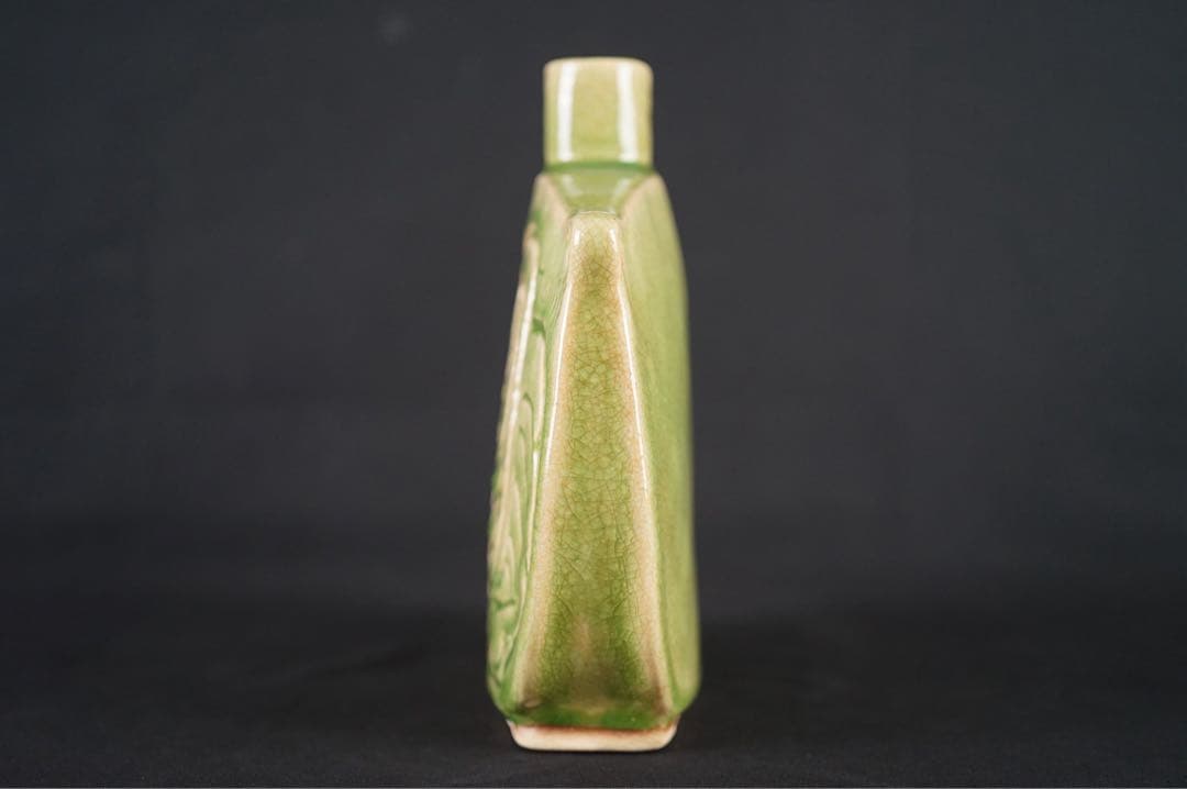 北川民次 婦人 徳利 酒器 花瓶 花入 洋画家 二科会 静岡