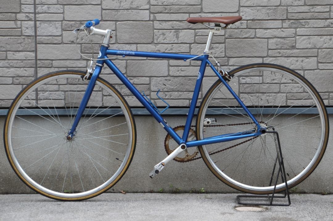 引き取り限定♪絶版車♪AVASTA♪ピストバイク♪お洒落に乗ろう♪ブルーカラー♪