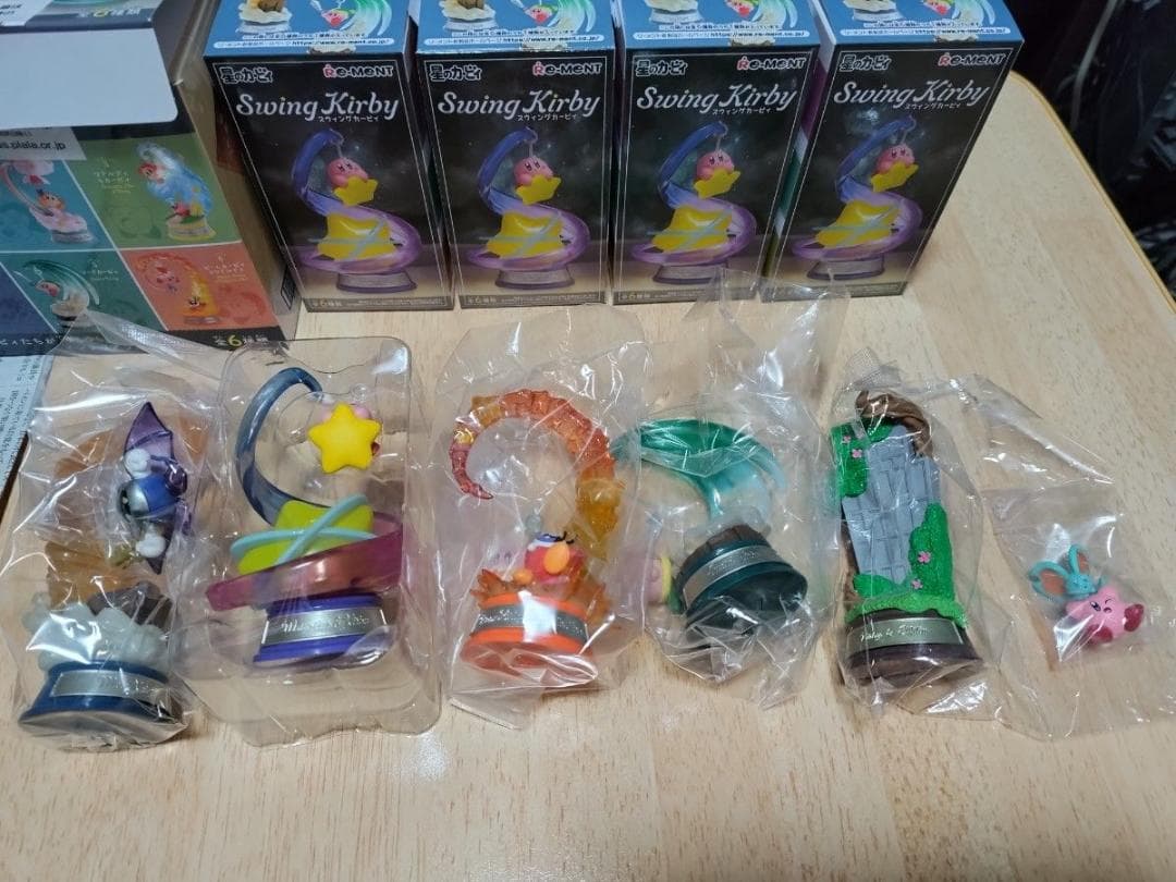 新品未開封　リーメント 星のカービィ 7種セット　Swing Kirby　夢の泉