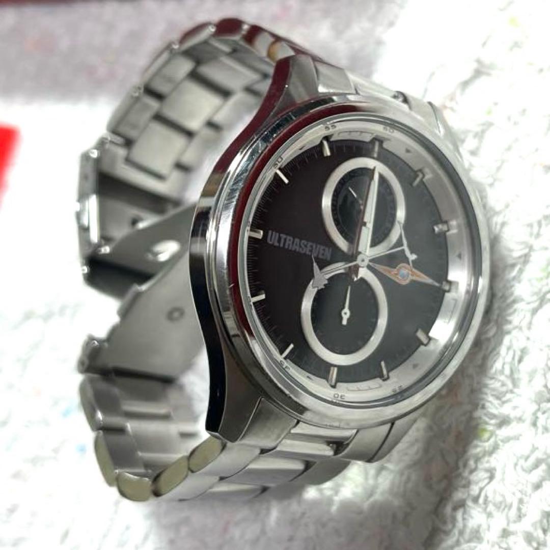 ウルトラ警備隊 ウルトラセブン メタルバンド ウォッチ 腕時計 ウルトラマン