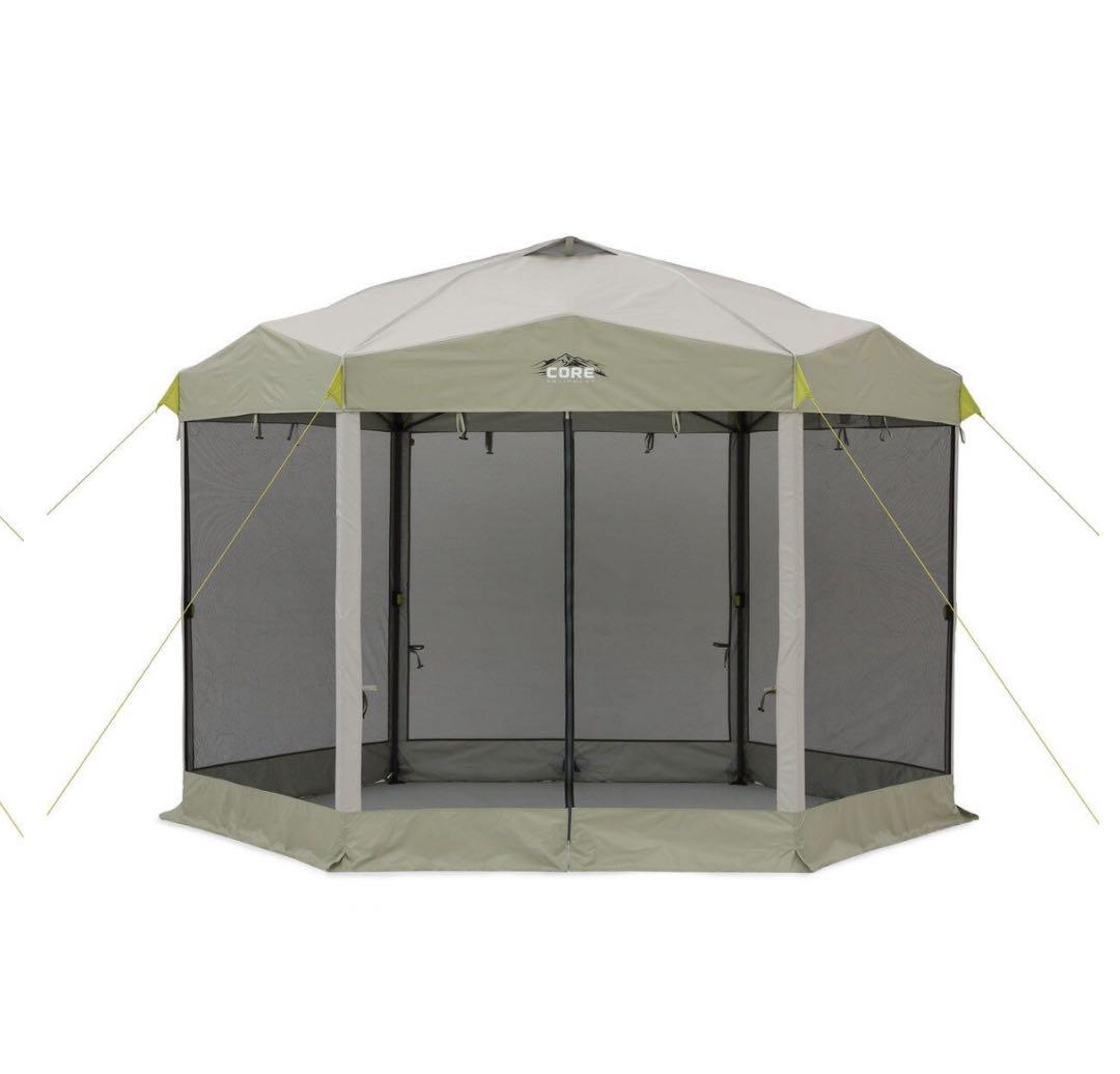 COREメッシュスクリーンハウス　タープテント　ワンタッチタープテント