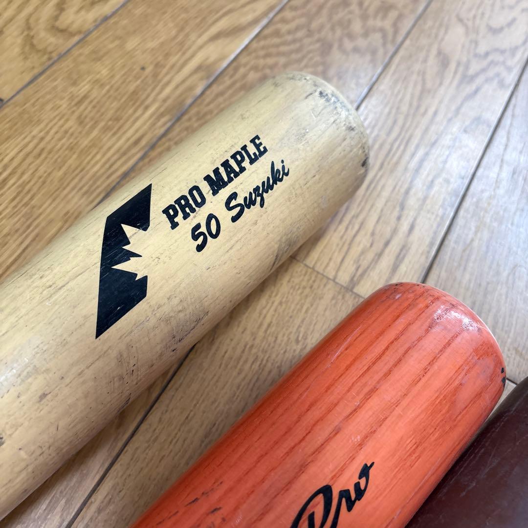 激安　硬式木製バット　ミズノプロ　ZETT