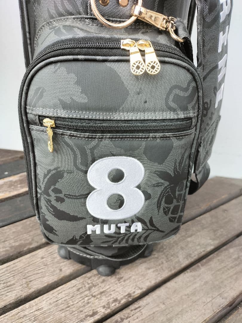 muta キャディバッグ ブラック　ハワイ　おじさん