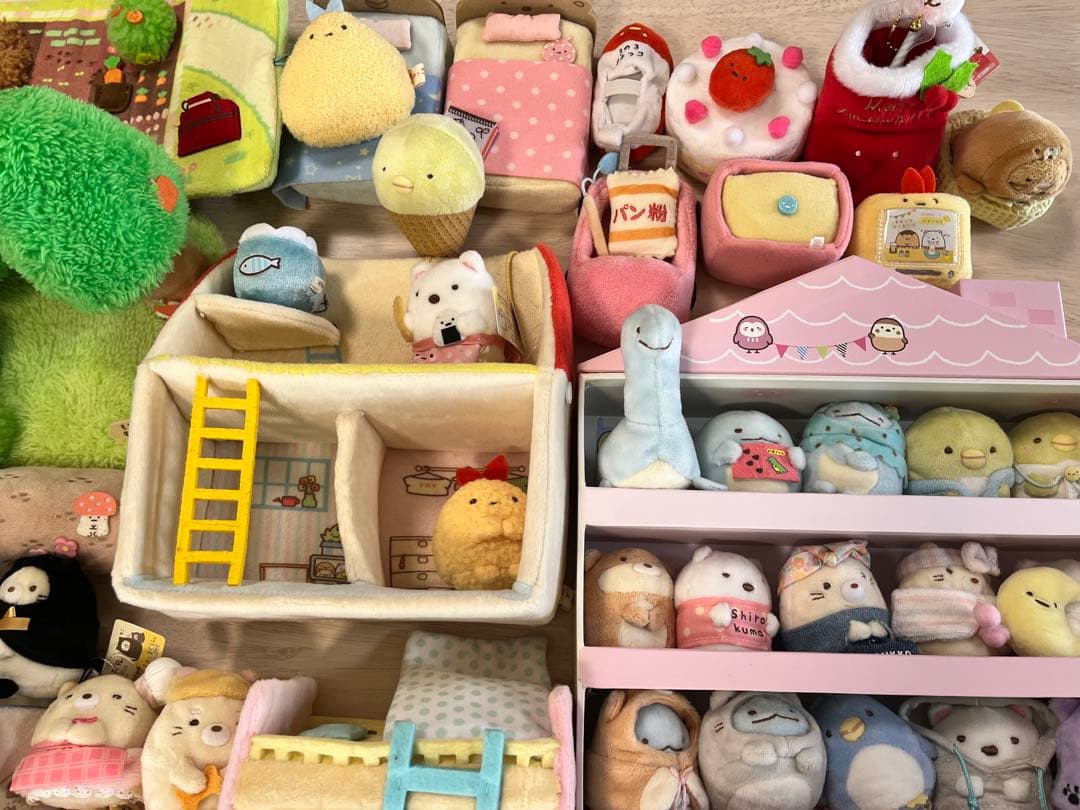 すみっコぐらし・マスコット＆お家セット