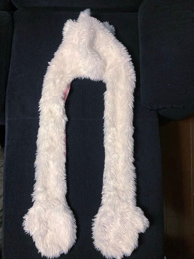 ディズニー マリーちゃん　ファンキャップマフラー