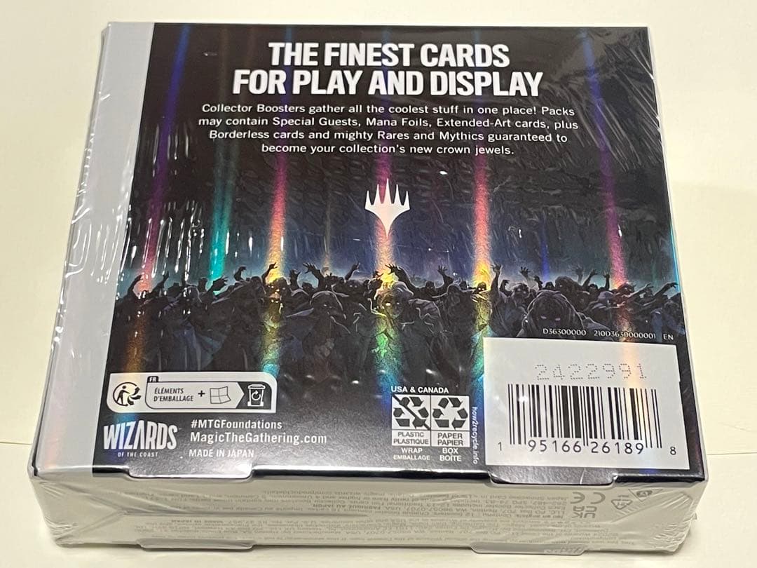 【匿名配送】MTG　英語版　ファウンデーションズ　コレクターブースター　1BOX